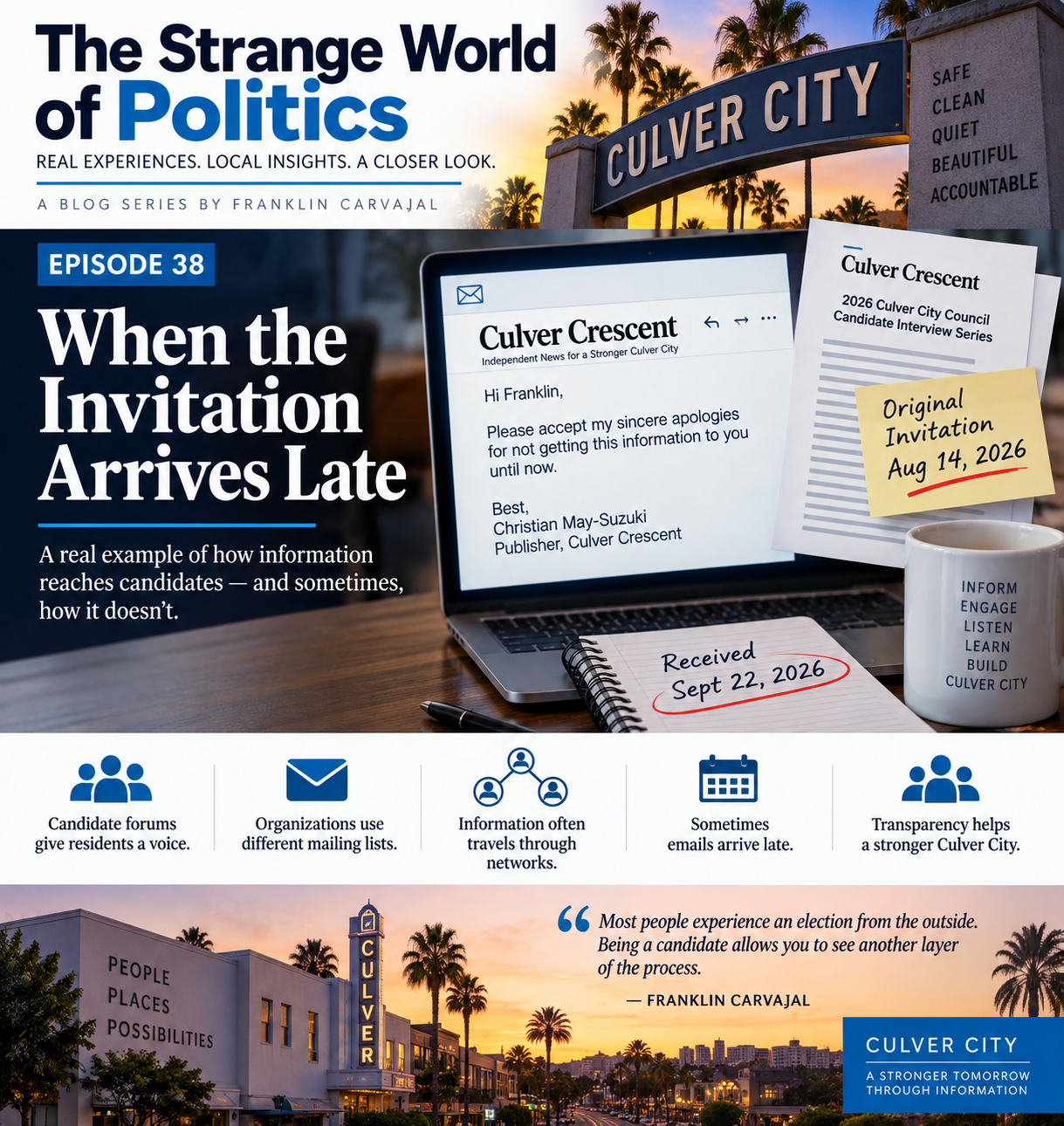 The Strange World of Politics — Episode 39: Hi, I'm Running Too